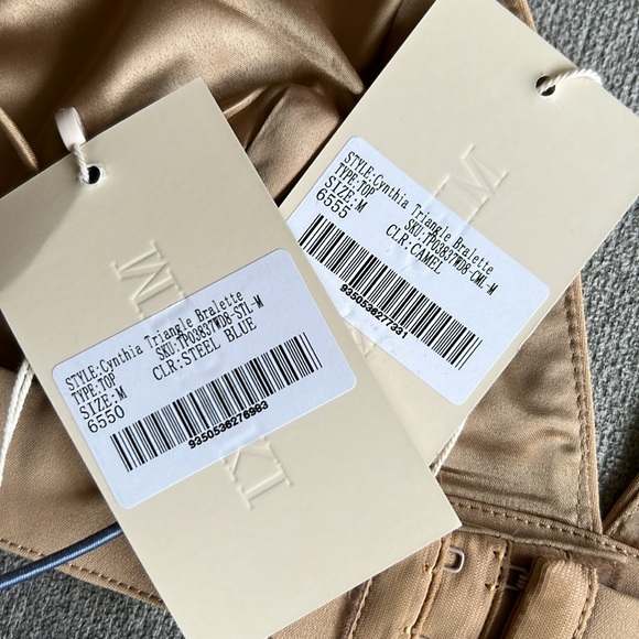 MESHKI - Cynthia Triangle Bralette - Picture 7 of 7